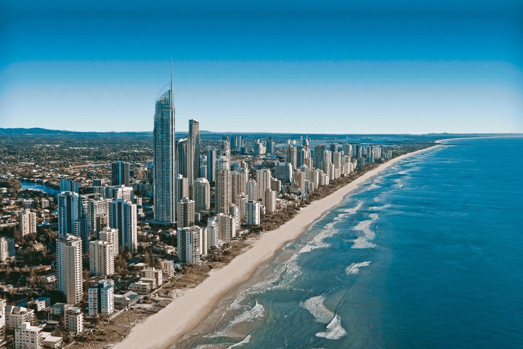 Gold Coast Strand Ostküste