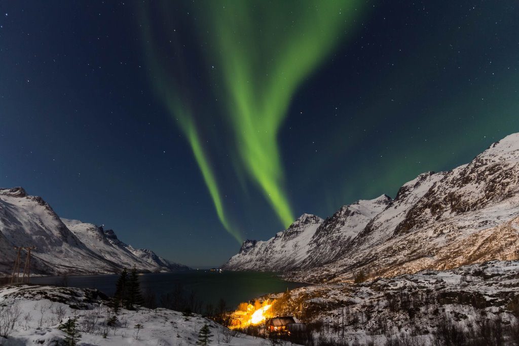 Polarlichter Backpacking Tour