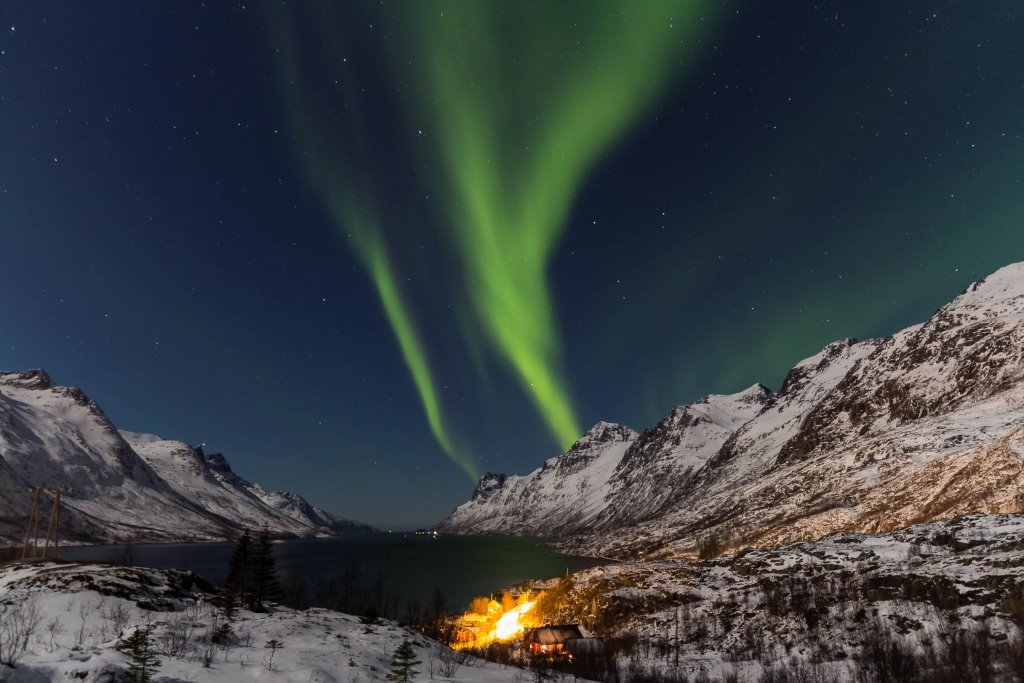 Polarlichter Backpacking Tour
