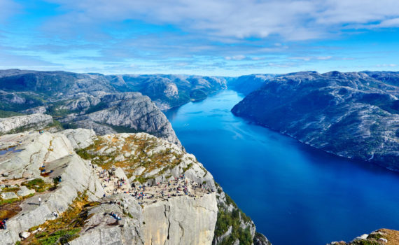 Preikestolen Forsand Norwegen