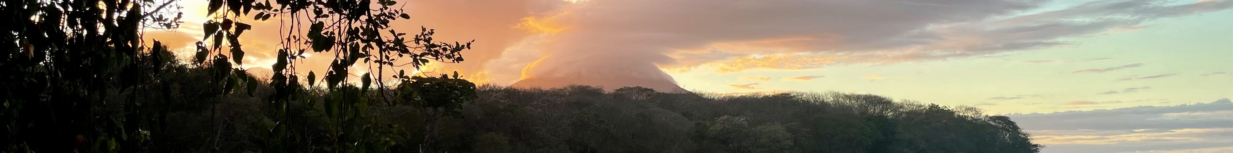 Ometepe Sonnenuntergang Vulkan