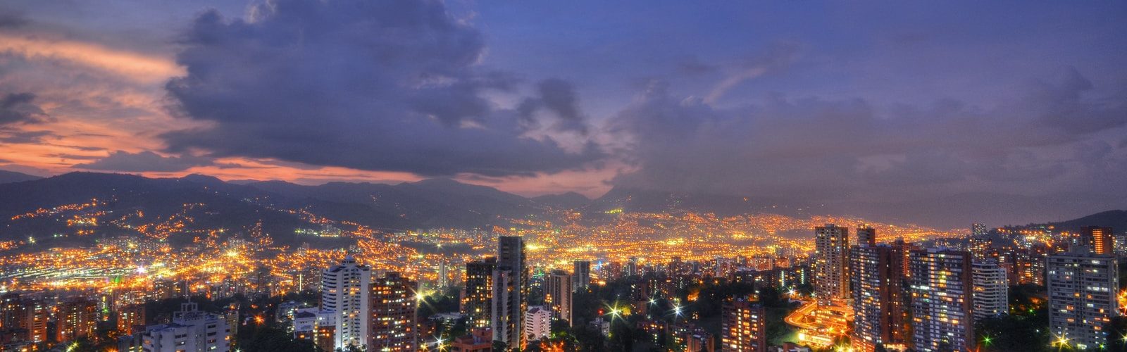 Ausblick Medellín Kolumbien