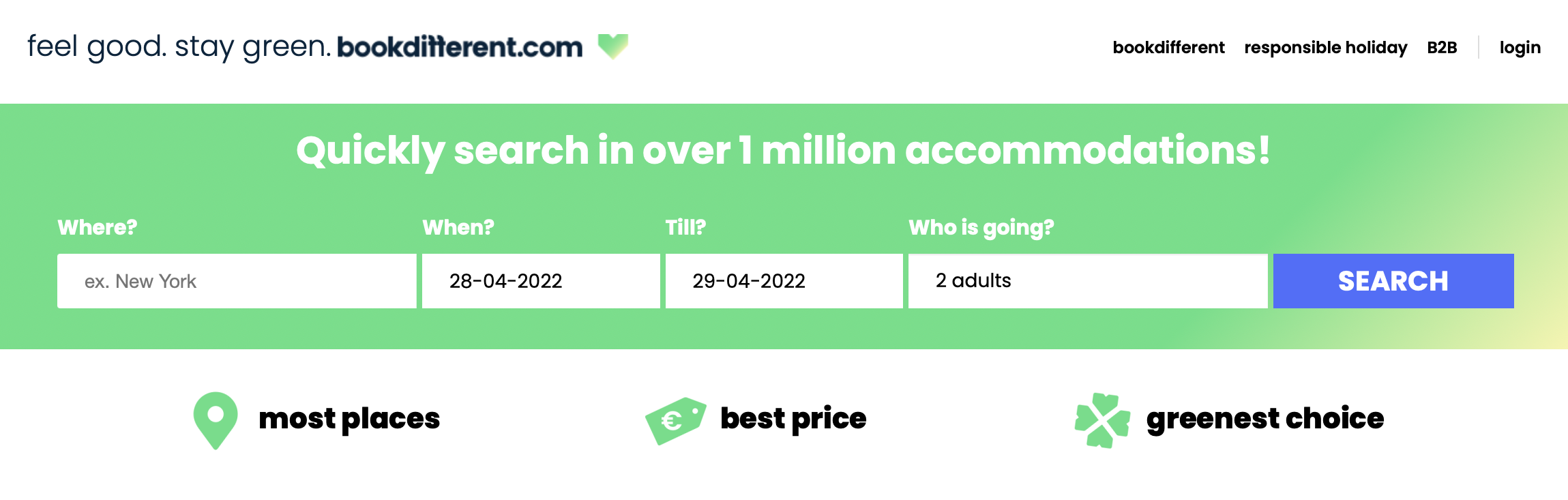BookDifferent Booking Alternative