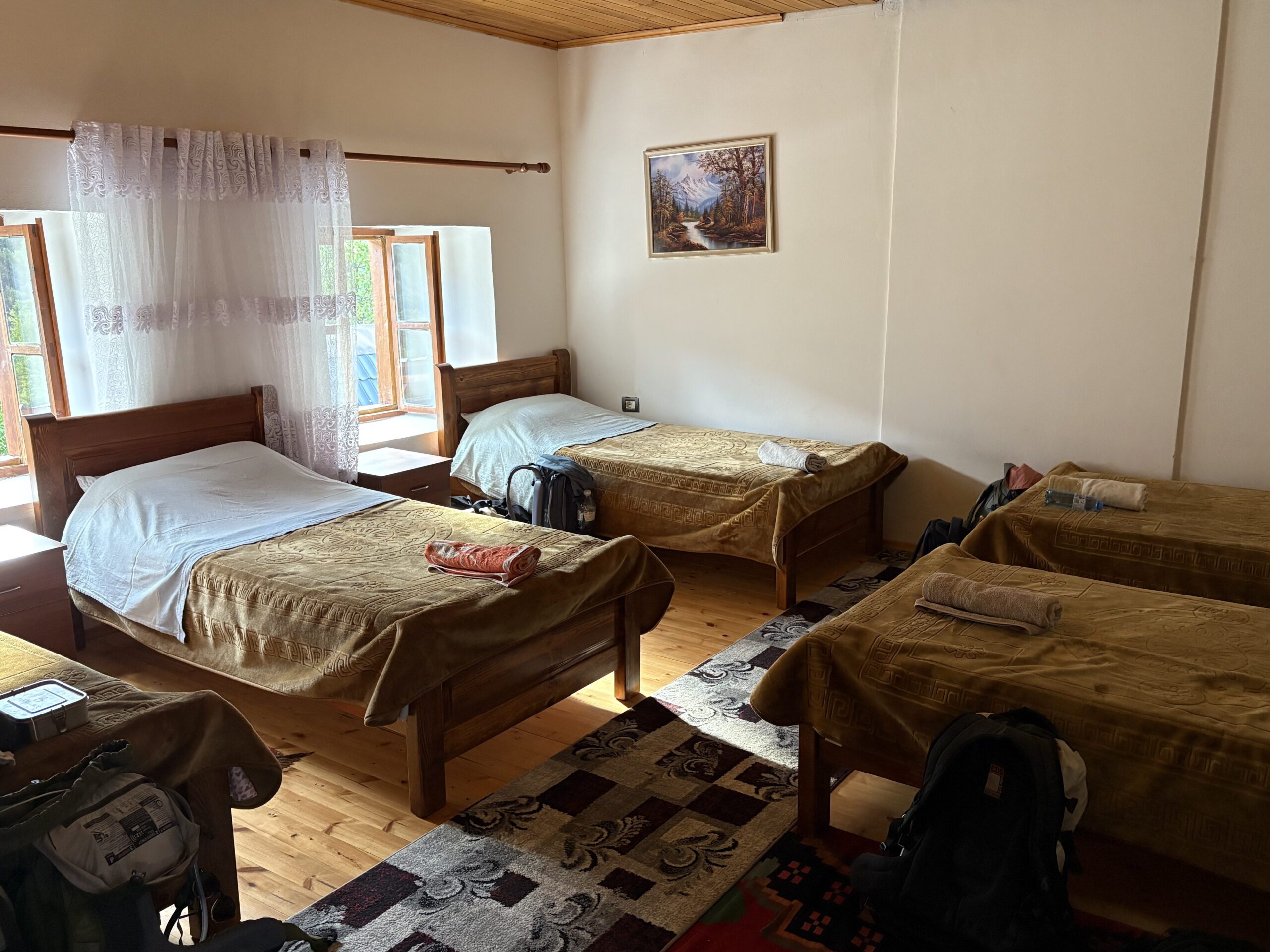 Unterkünfte Albanische Alpen